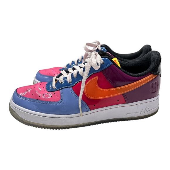 Nike Air Force 1 Low Sp Undefeated Multi Patent Total Orange - DV5255-400 Sz 10 - Picture 3 of 8